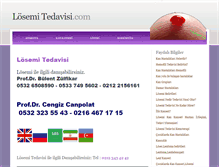 Tablet Screenshot of losemitedavisi.com